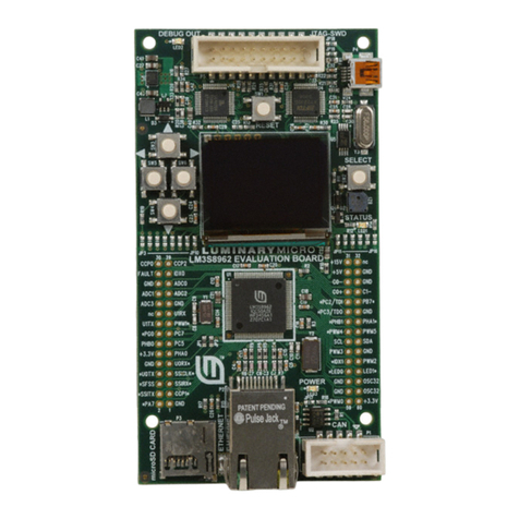 Stellaris LM3S8962 quick start guide