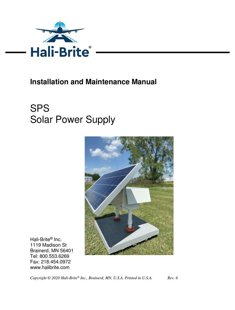 Hali-Brite SPS Series Manual