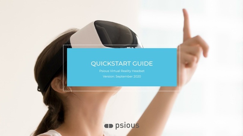 Psious VR Headset User manual