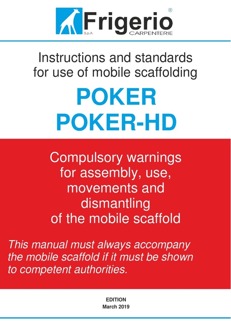 Frigerio POKER Instructions and standards for use