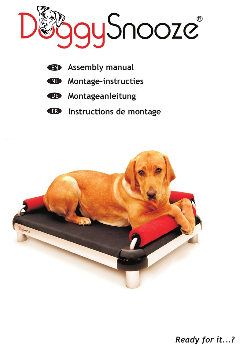 DoggySnooze snoozeSofa Assembly manual