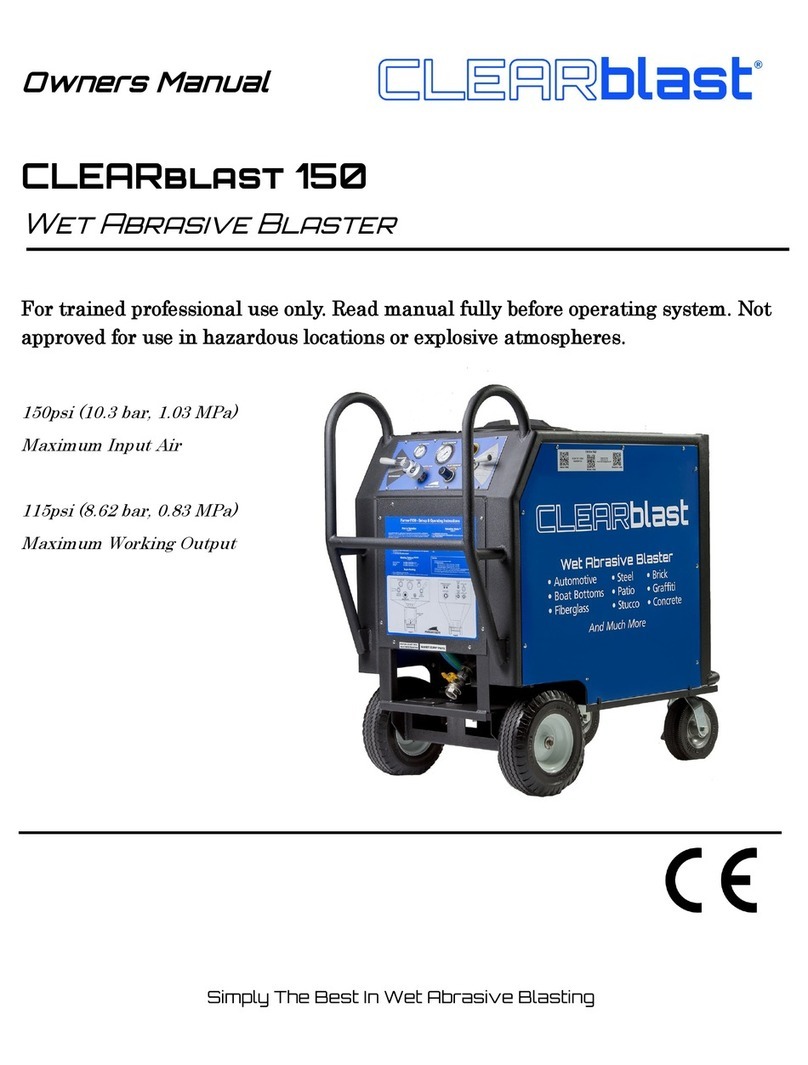 CLEARblast 150 owner's manual