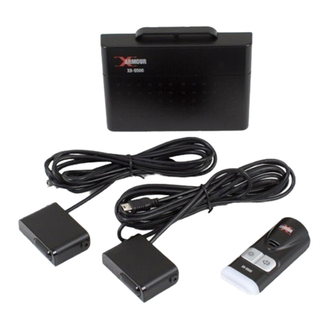 X-Armour XR-9500 Installation instructions