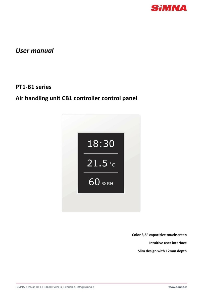 SIMNA PT1-B1 Series user manual