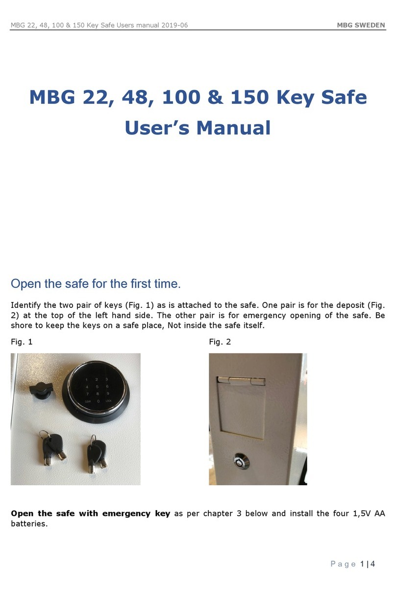 MBG SWEDEN 22 user manual