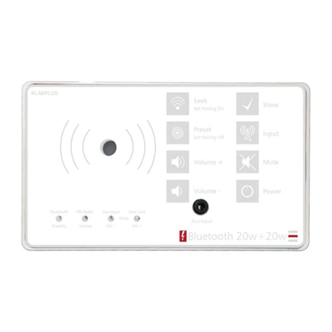 K2 Audio KLABPLUS Setup and installation guide
