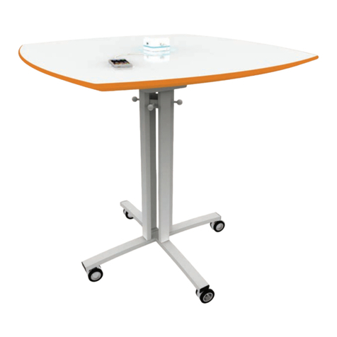 PalmerHamilton Nomad Re-Load Mobile Table with Charging... Operational manual PalmerHamilton Nomad Re-Load Mobile Table with Charging... Operational manual