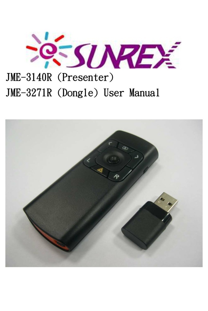Sunrex JME-3140R user manual
