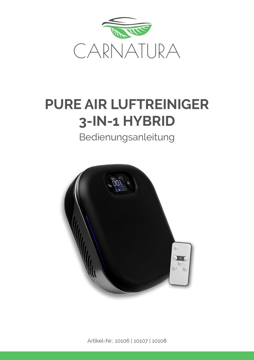 CARNATURA PURE AIR HYBRID user manual