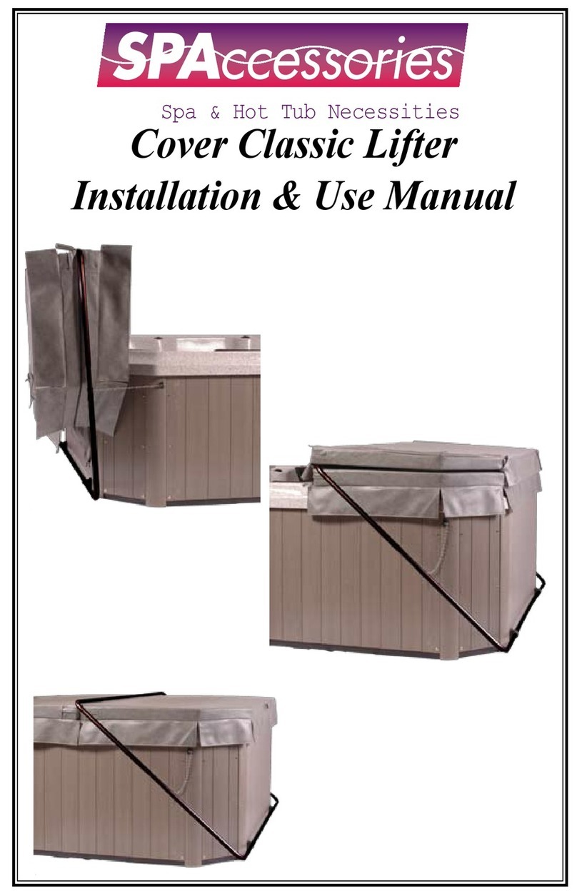 SPAccessories Classic Lifter Installation & use manual