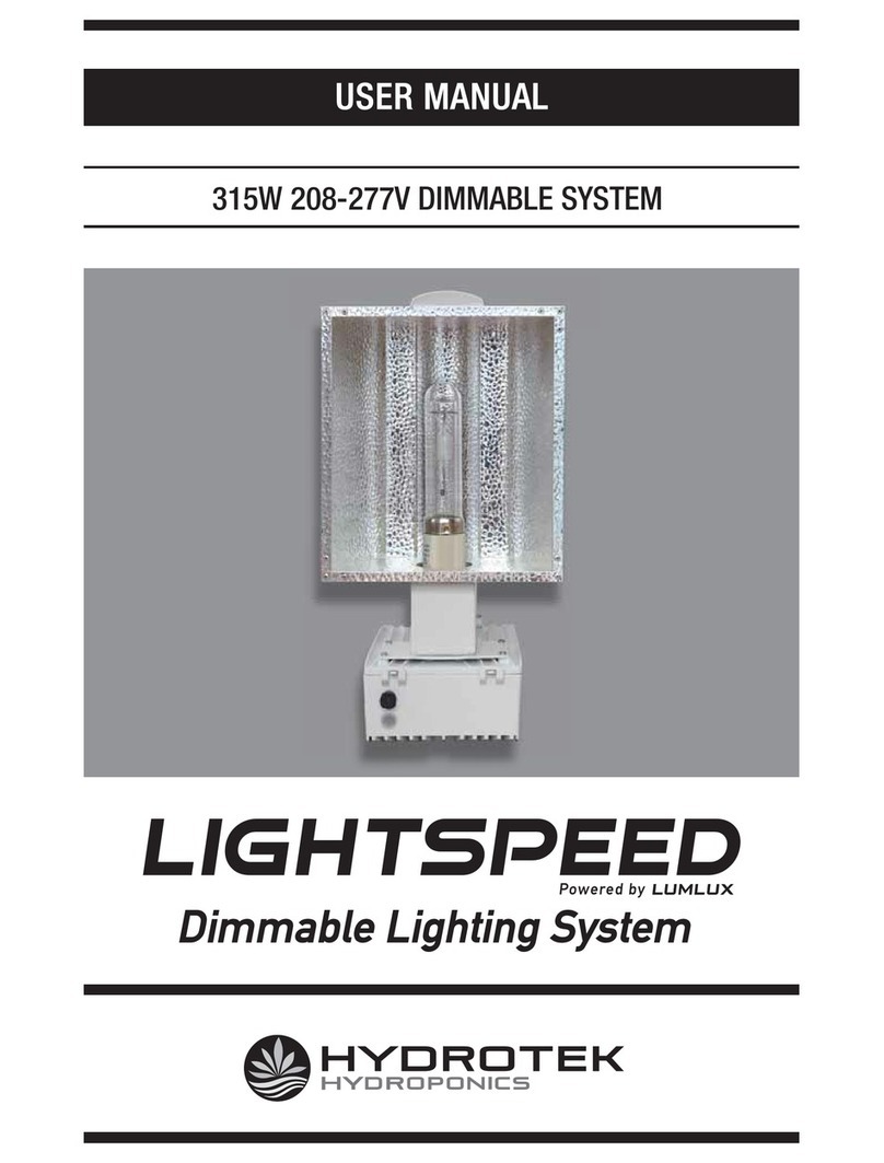 LUMLUX Lightspeed 315W 208-277V user manual