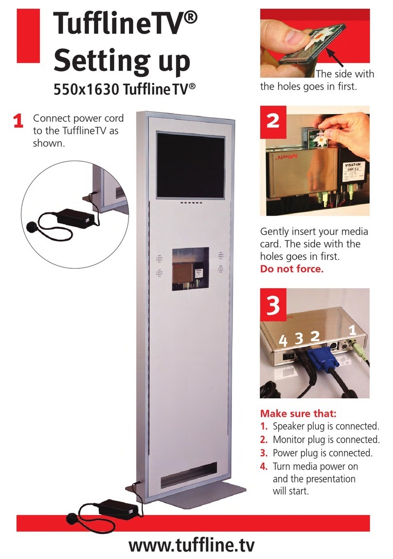 Tuffline TV Setting up