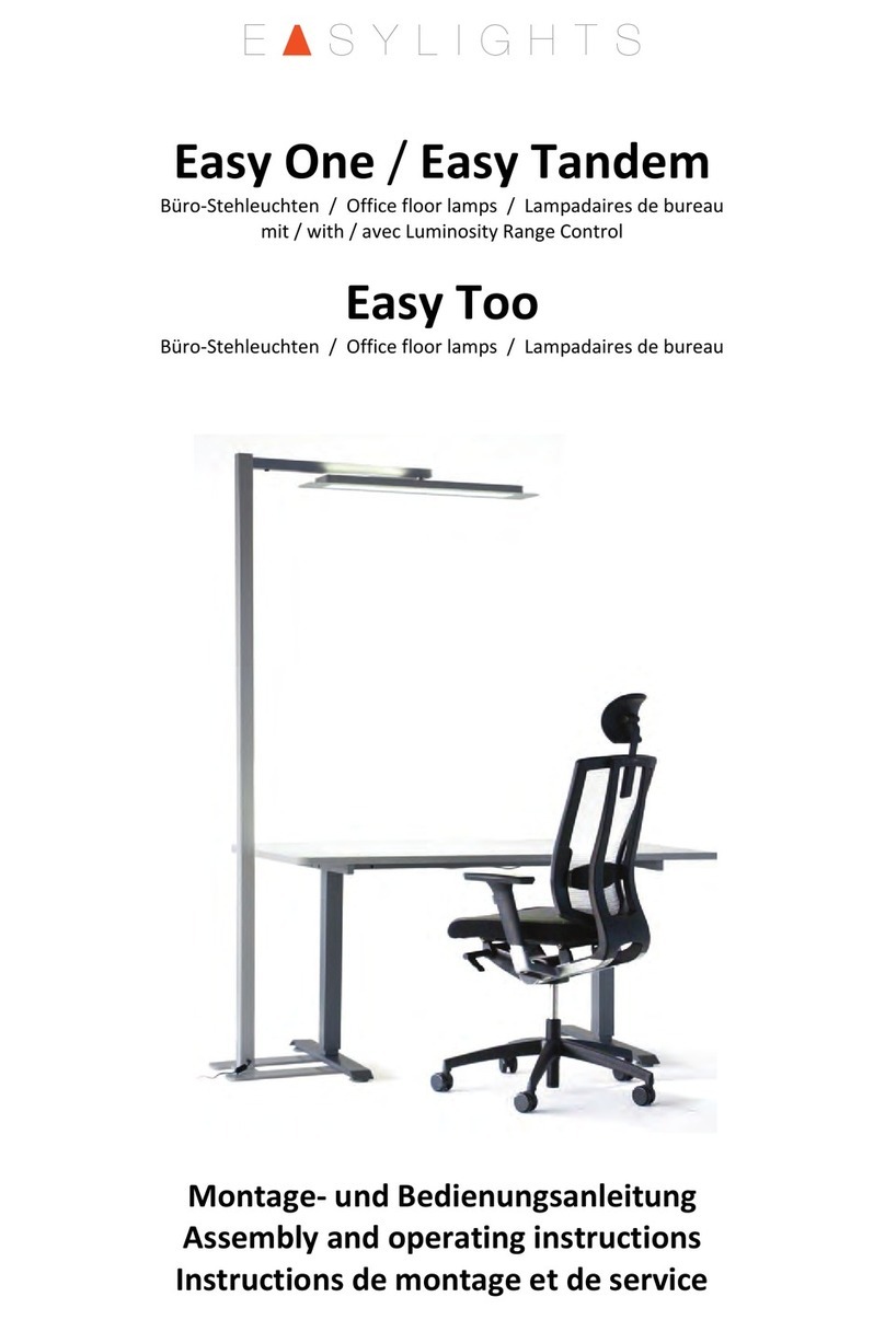 Easy Lights Easy One EO-SL Assembly and operating instructions