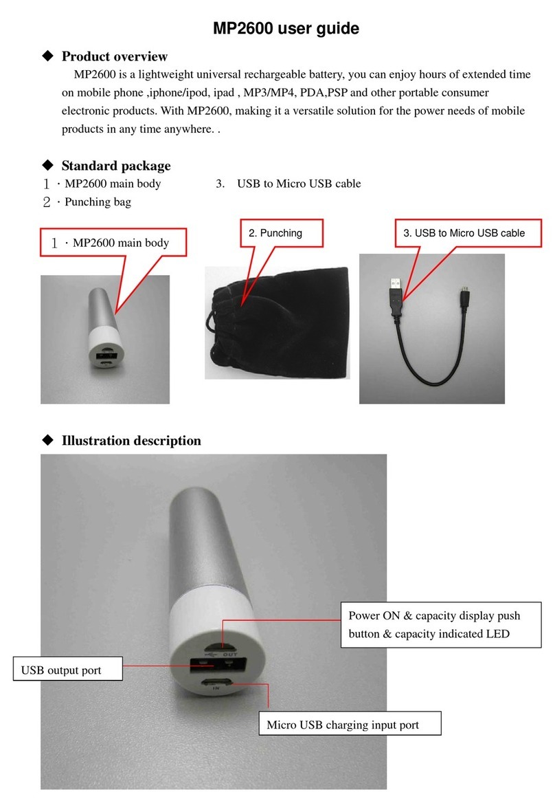 Timtech MP2600 User manual