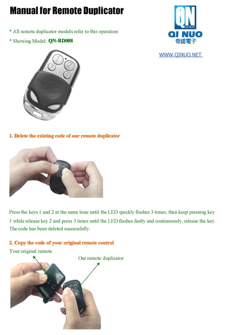 QI NUO QN-RD088 manual