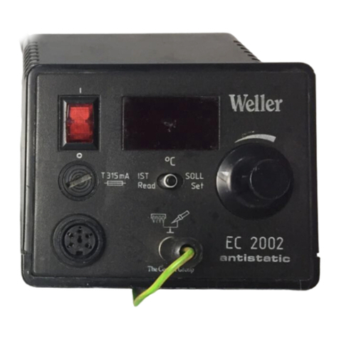 PK Elektronik Weller EC 2002 Operating	 instruction