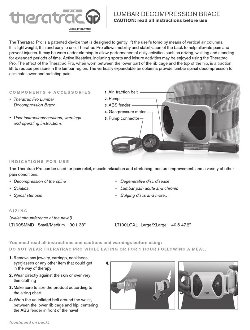 Theratrac Pro LT100 instructions