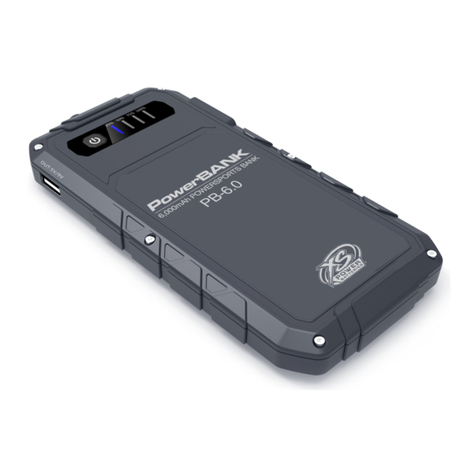 XS Power Batteries Powersports Bank PB-6.0 user guide XS Power Batteries Powersports Bank PB-6.0 user guide