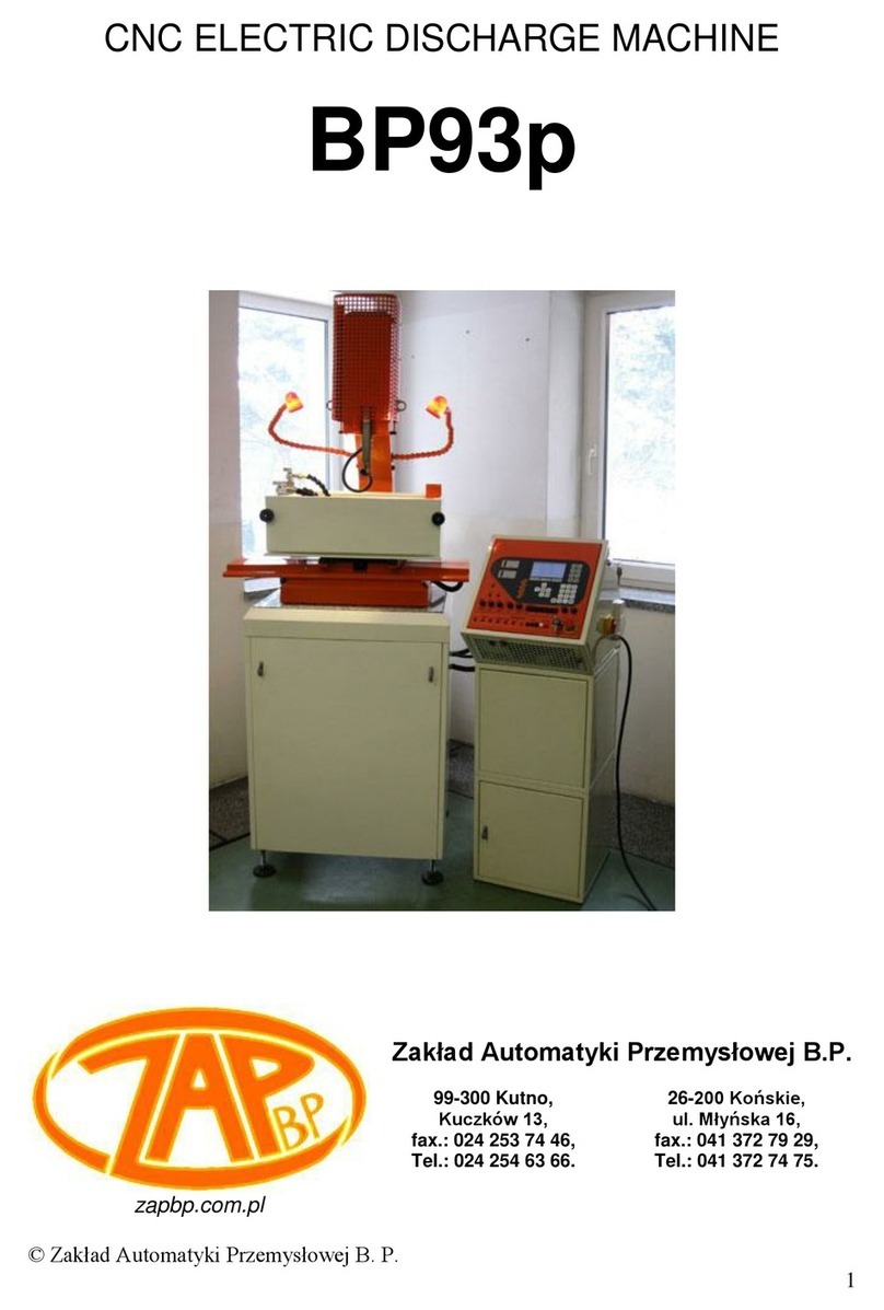 ZAPbp BP93p Operator's manual