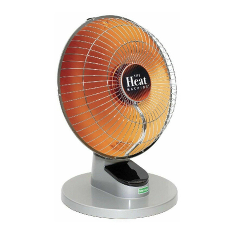 Greenmade HEAT MACHINE instructions