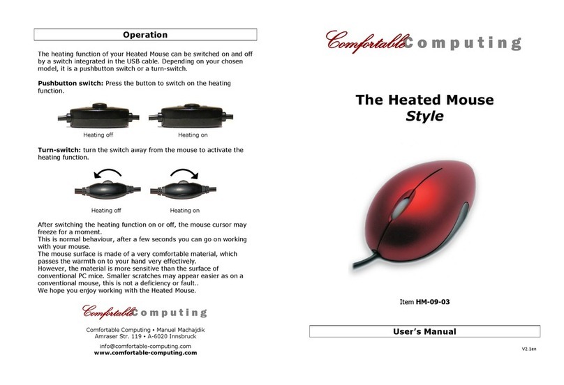 Comfortable Computing HM-09-03 User manual