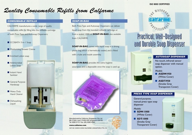 Calfarme ASDW-950 quick start guide