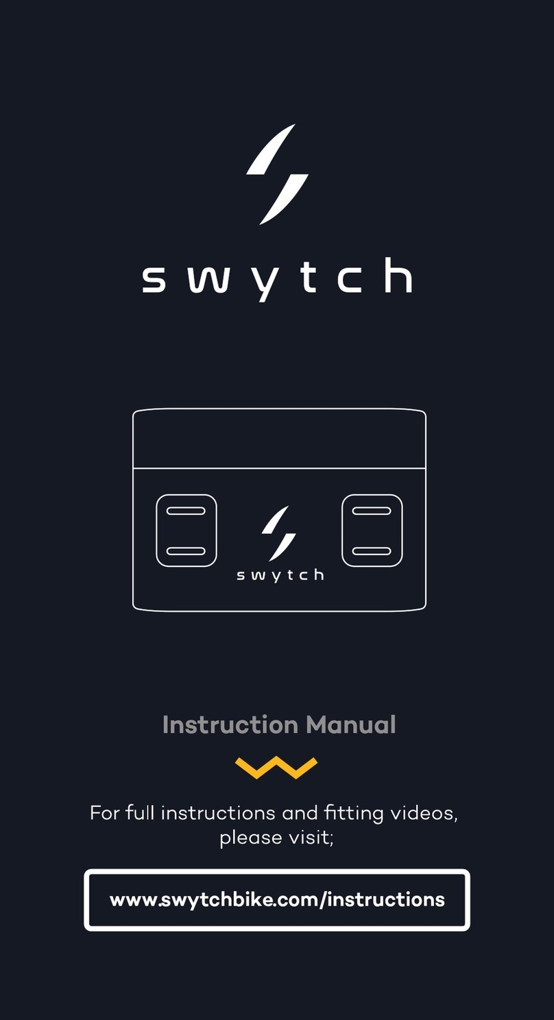 Swytch Universal eBike Conversion Kit instruction manual