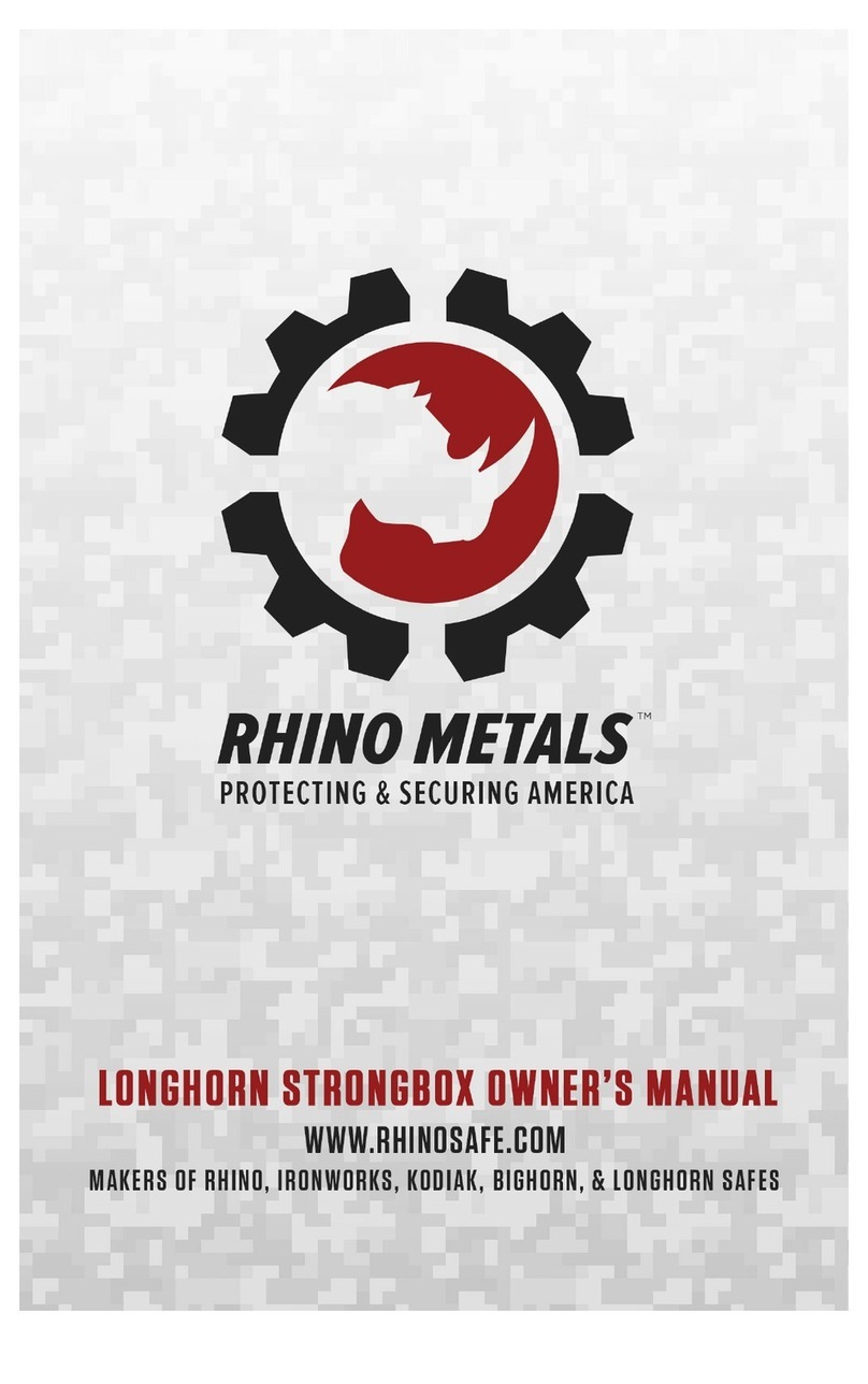 RHINO METALS Longhorn LSB1014 owner's manual