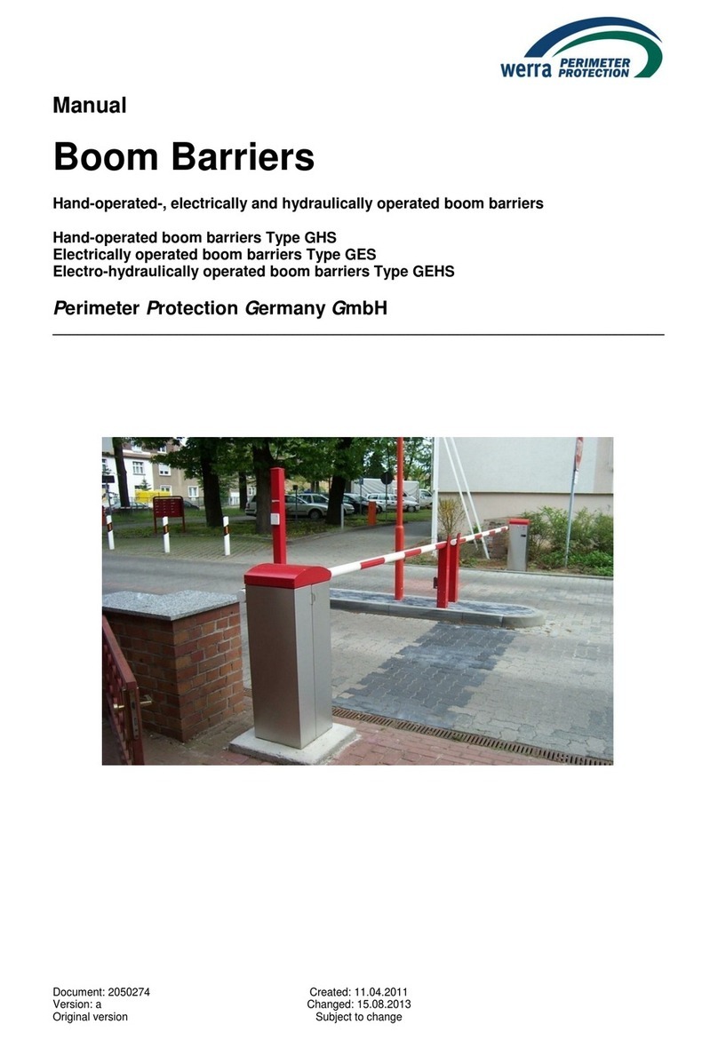 Perimeter Protection werra GHS Series manual Perimeter Protection werra GHS Series manual