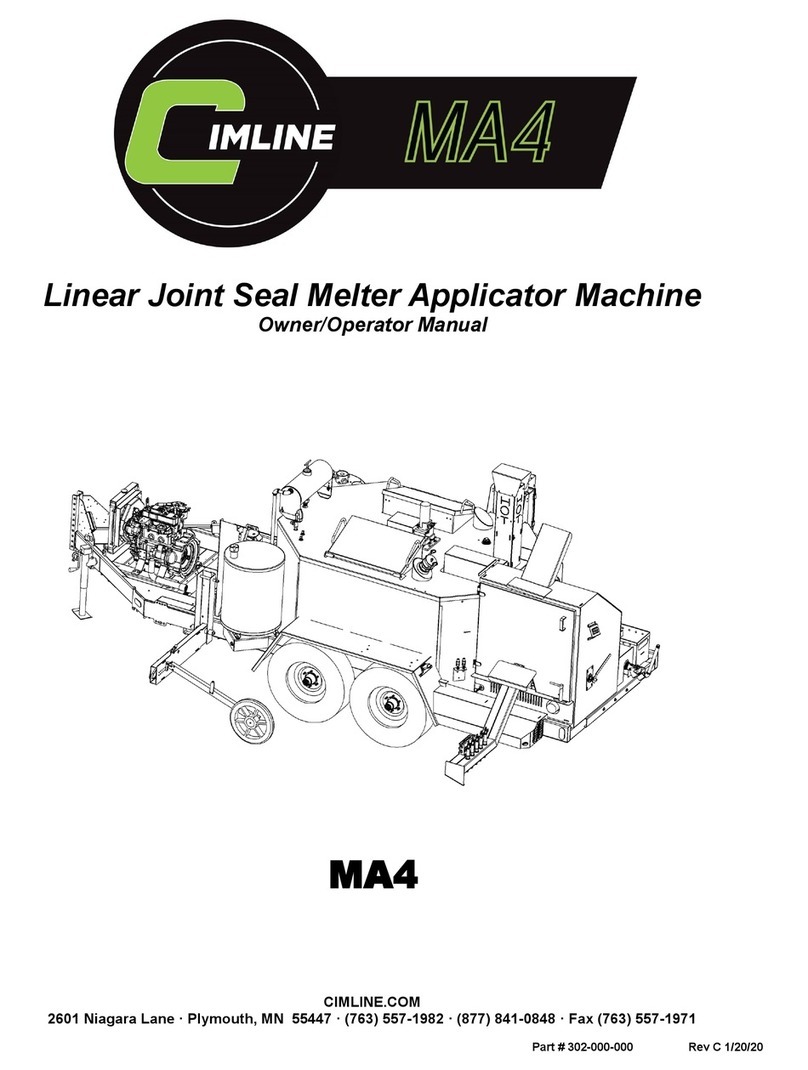 CIMLINE MA4 Owner's manual