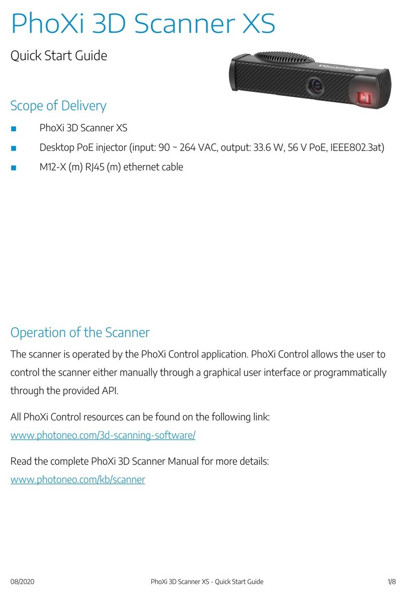 PhoXi XS quick start guide