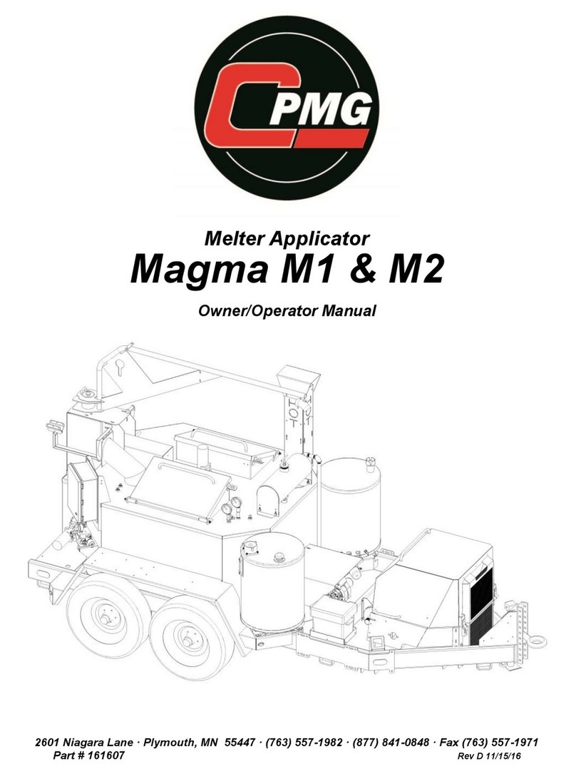 CPMG Magma M1 Owner's/operator's manual