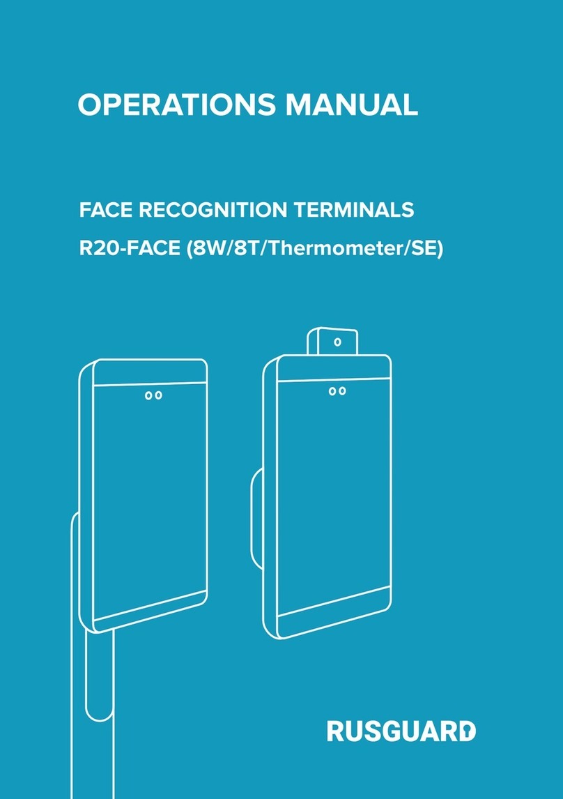 RusGuard R20-FACE Series User manual