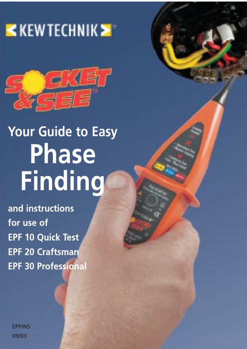 KEW TECHNIK SOCKET&SEE EPF 10 Guide
