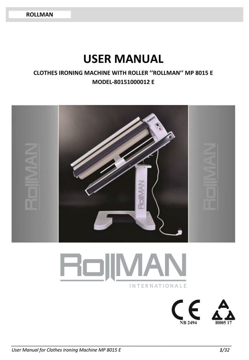 RollMAN MP 8015 E user manual