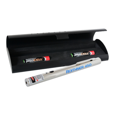 Roithner LaserTechnik ROITHNER 450 quick start guide