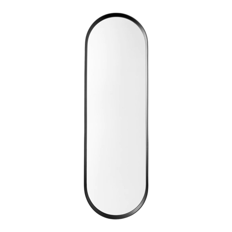 Norm Architects Wall Mirror Series quick start guide Norm Architects Wall Mirror Series quick start guide