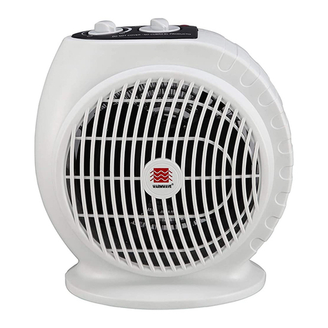 WARMWAVE HFQ15A owner's manual WARMWAVE HFQ15A owner's manual