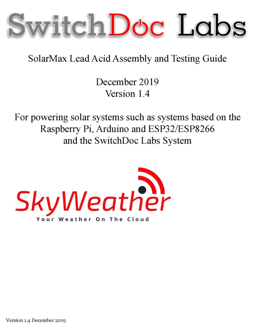 SwitchDoc Labs SolarMax Lead Acid ASSEMBLY AND TESTING GUIDE