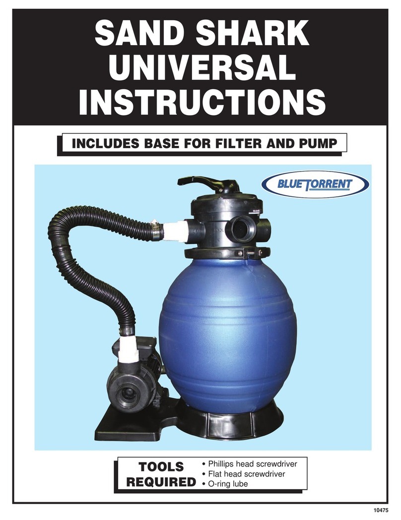 Blue Torrent Sand Shark Universal instructions