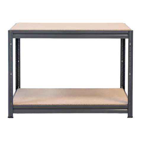 Tufferman STORALEX HRX WORKBENCH instructions