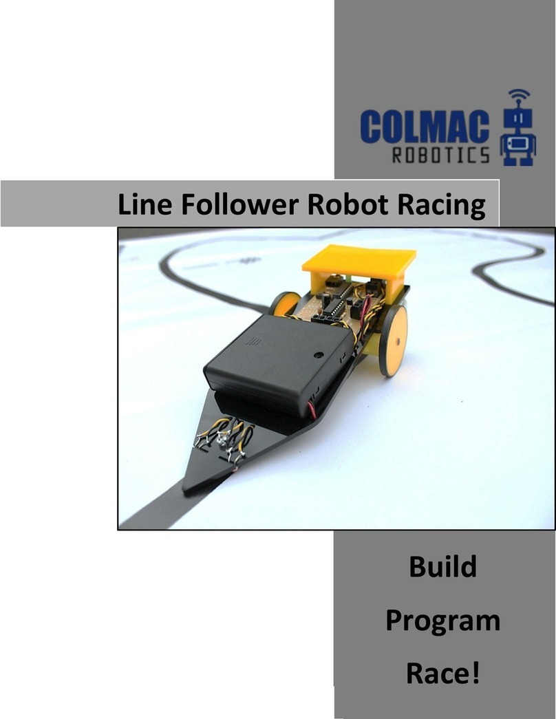 COLMAC Line Follower Robot Racing manual