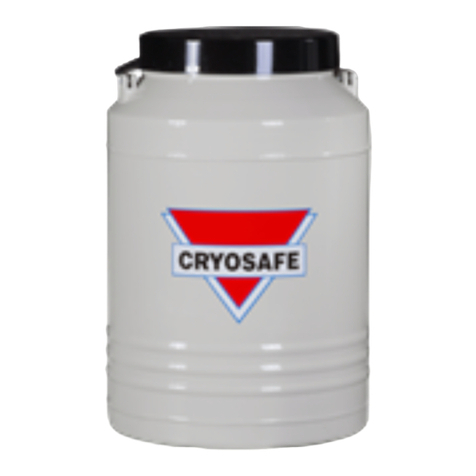 CRYOSAFE CM Series owner's manual