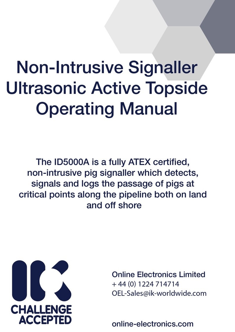 Online Electronics ID5000A operating manual