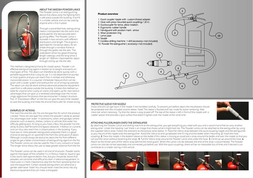 Smartish Pulverlansen user manual Smartish Pulverlansen user manual