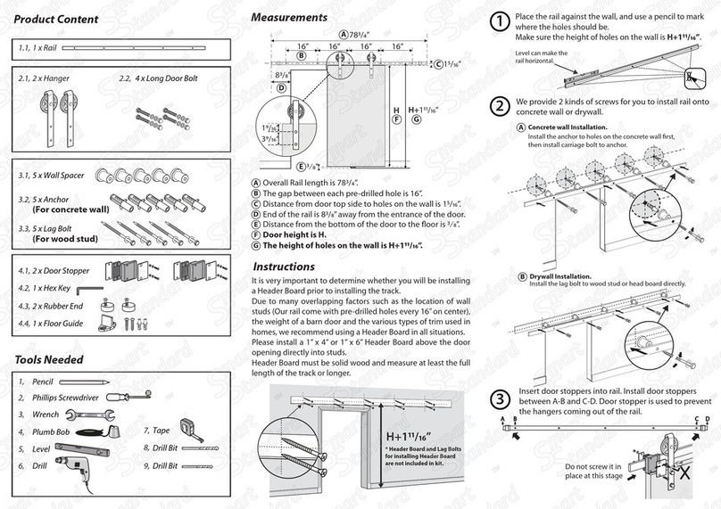 Smart Standard SDH-0066-BIGWHEEK-BK manual
