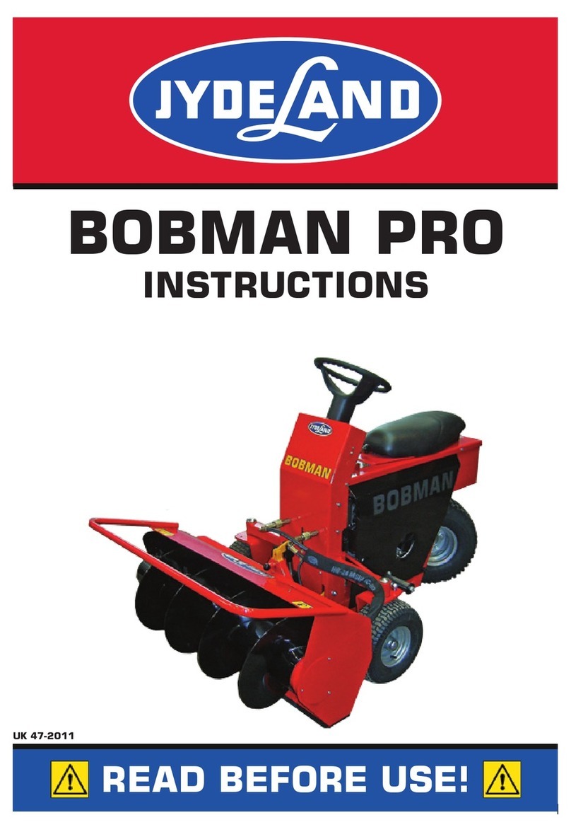 JYDELAND BOBMAN PRO instructions