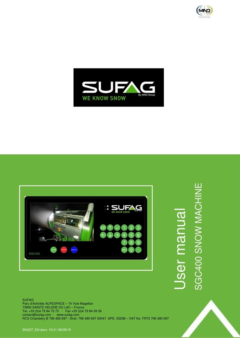 MND Sufag SGC400 user manual