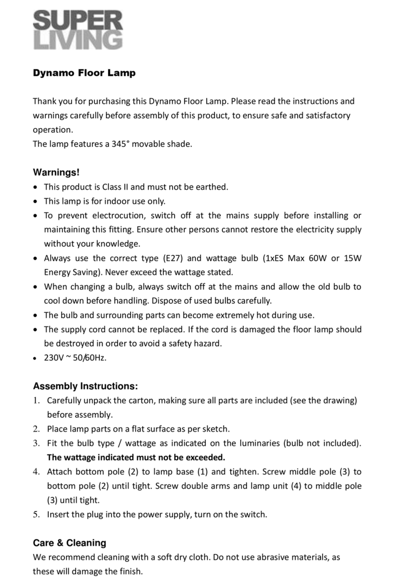 SUPER LIVING Dynamo manual