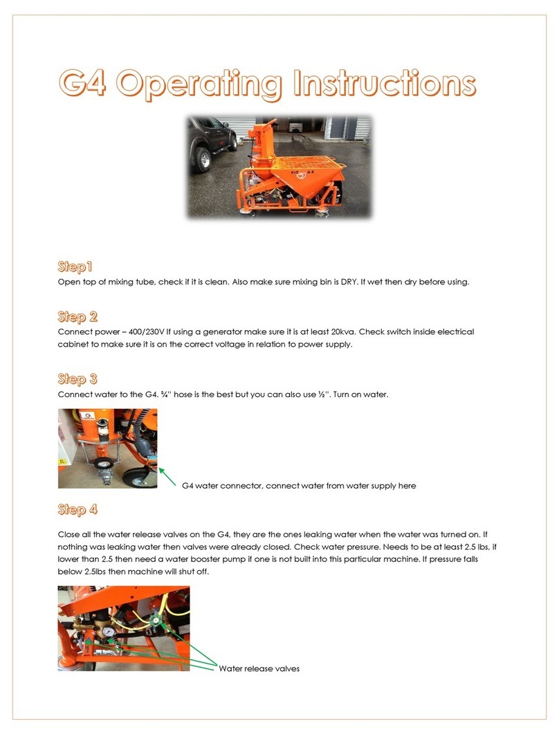 NORDIC PUMP SYSTEMS G4 operating instructions